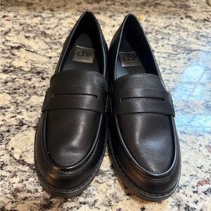 NWOB Dolce Vita Black Pedal Loafers 7.5